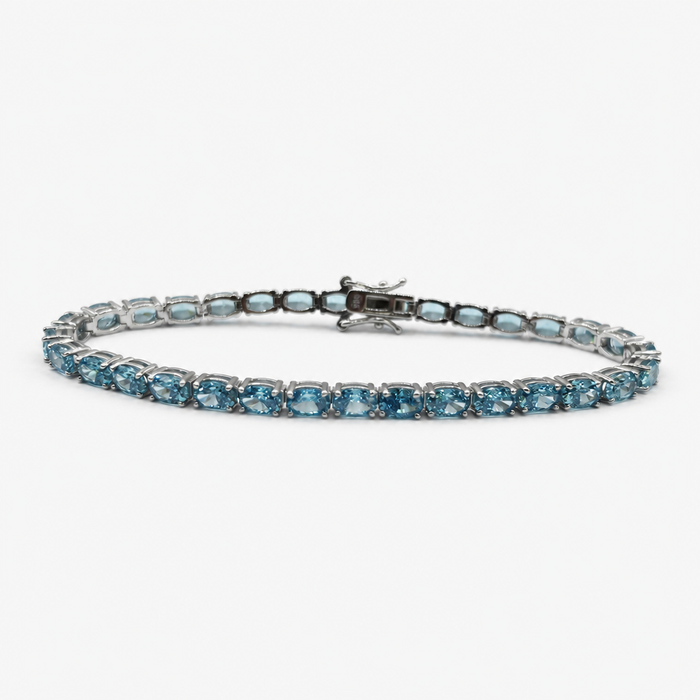 Aquamarine Bracelet .925