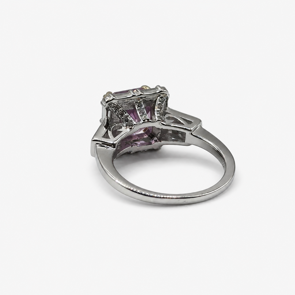 Pink Zircon Ring .925