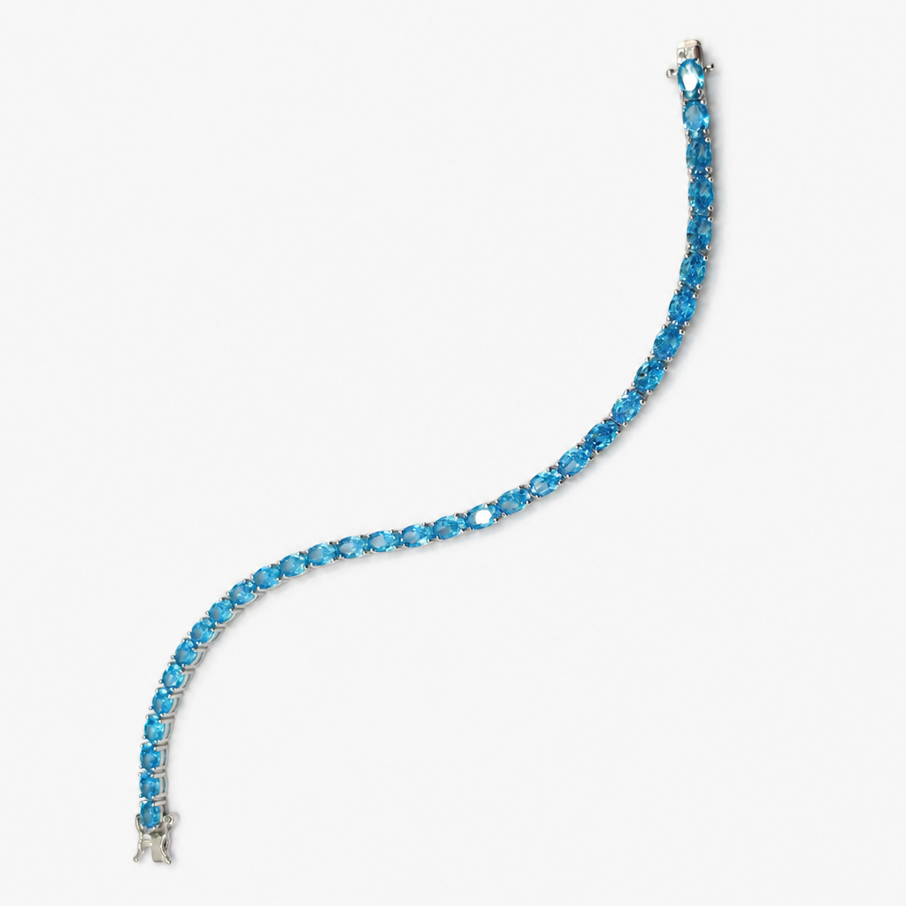 Aquamarine Bracelet .925